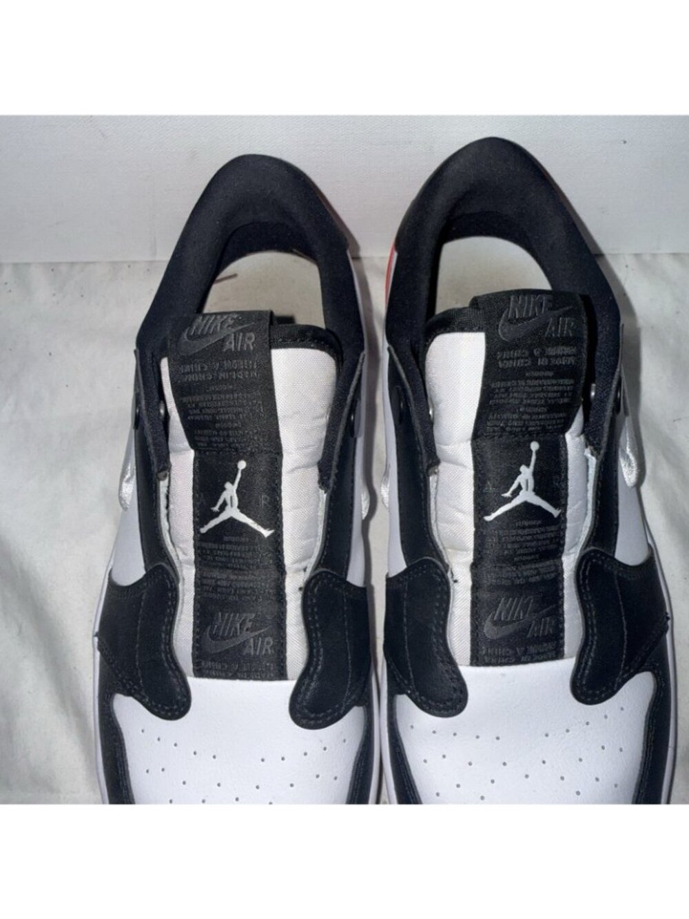 Nike Air Jordan 1 Low EasyOn Black Toe AV3918-102 Women’s Size 8.5 - Picture 4 of 9